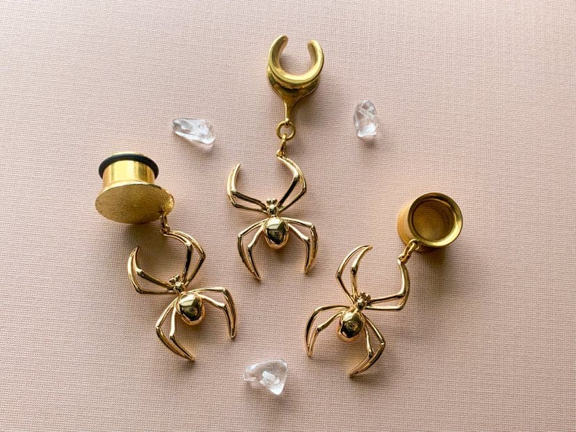18k Plated Orb Weaver