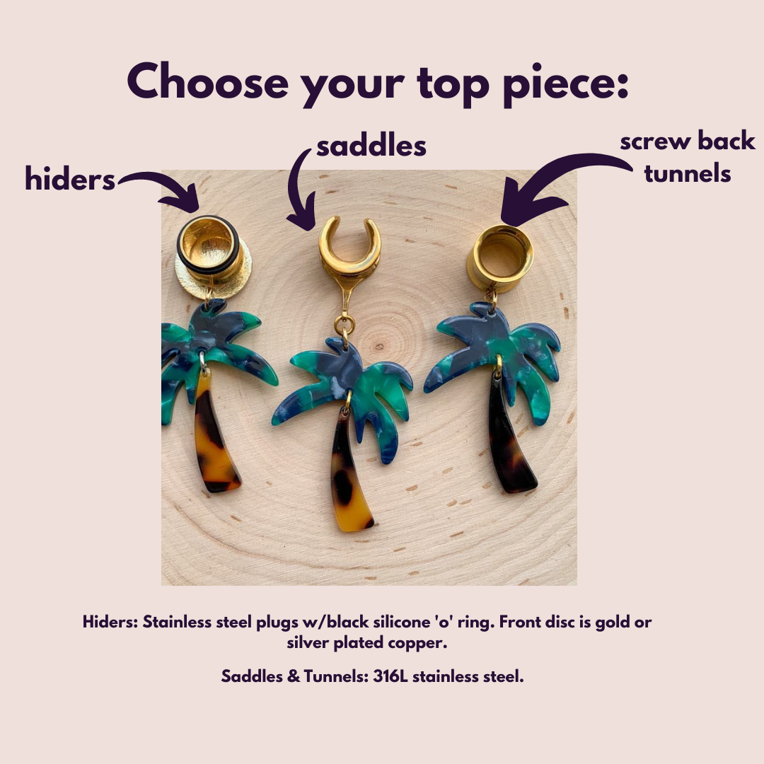 Gold or Silver Palm Trees