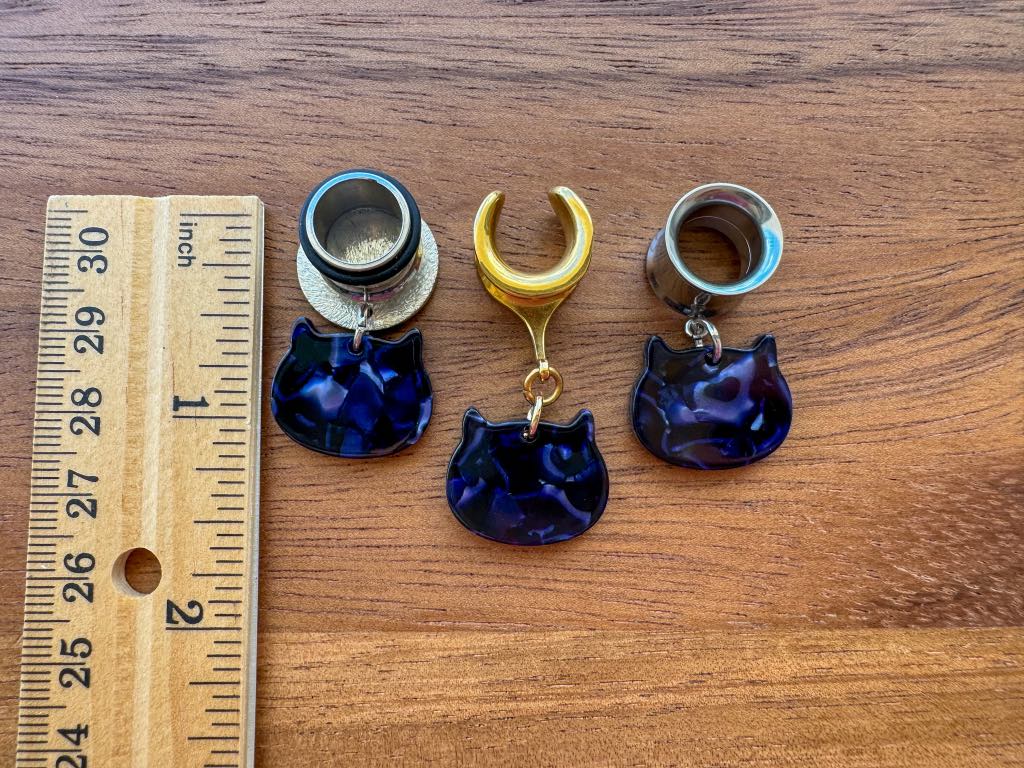 Navy Cat Heads