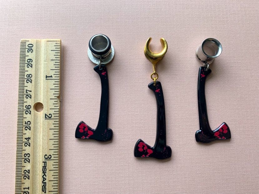 Bloody Axe Dangles