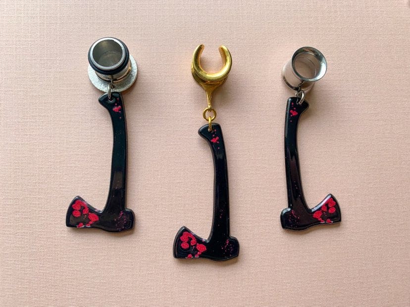 Bloody Axe Dangles