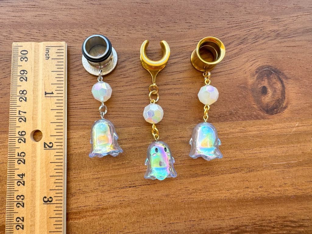 Blue Iridescent Ghosts