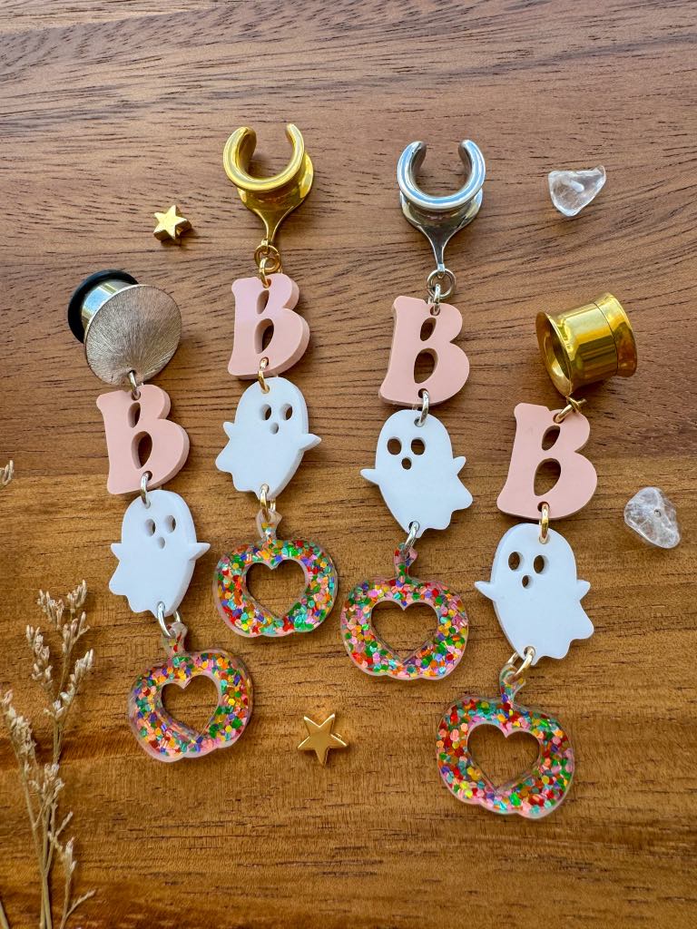 Colorful Halloween Boos