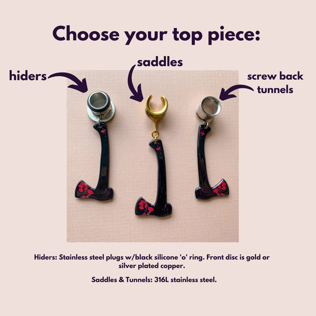 Bloody Axe Dangles