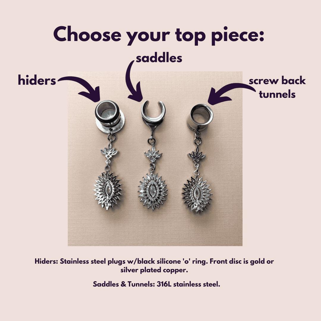 Radiant Silver Bridal Dangles