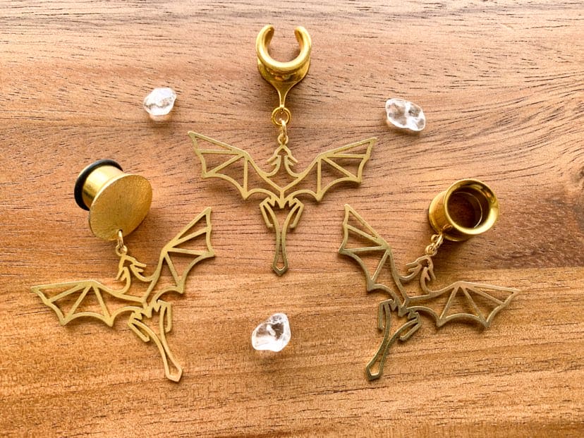 Gold Brass Dragons
