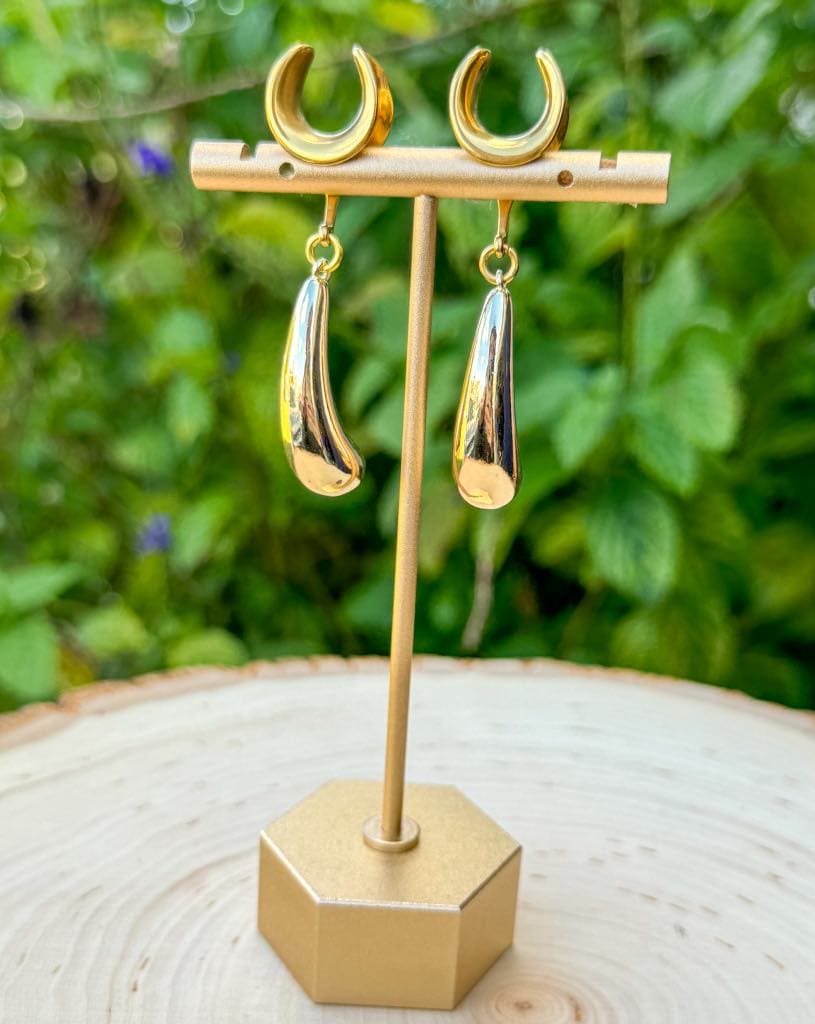 Gold Gilded Drops