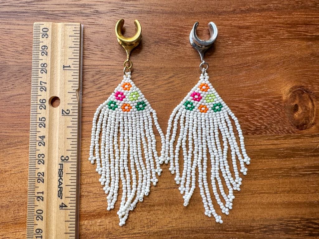 Gold or Silver Daisy Beads
