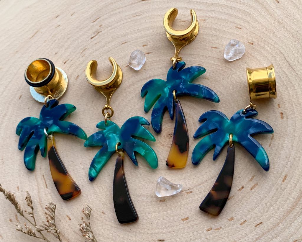 Gold or Silver Palm Trees