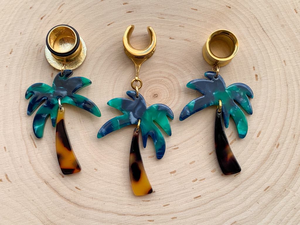 Gold or Silver Palm Trees