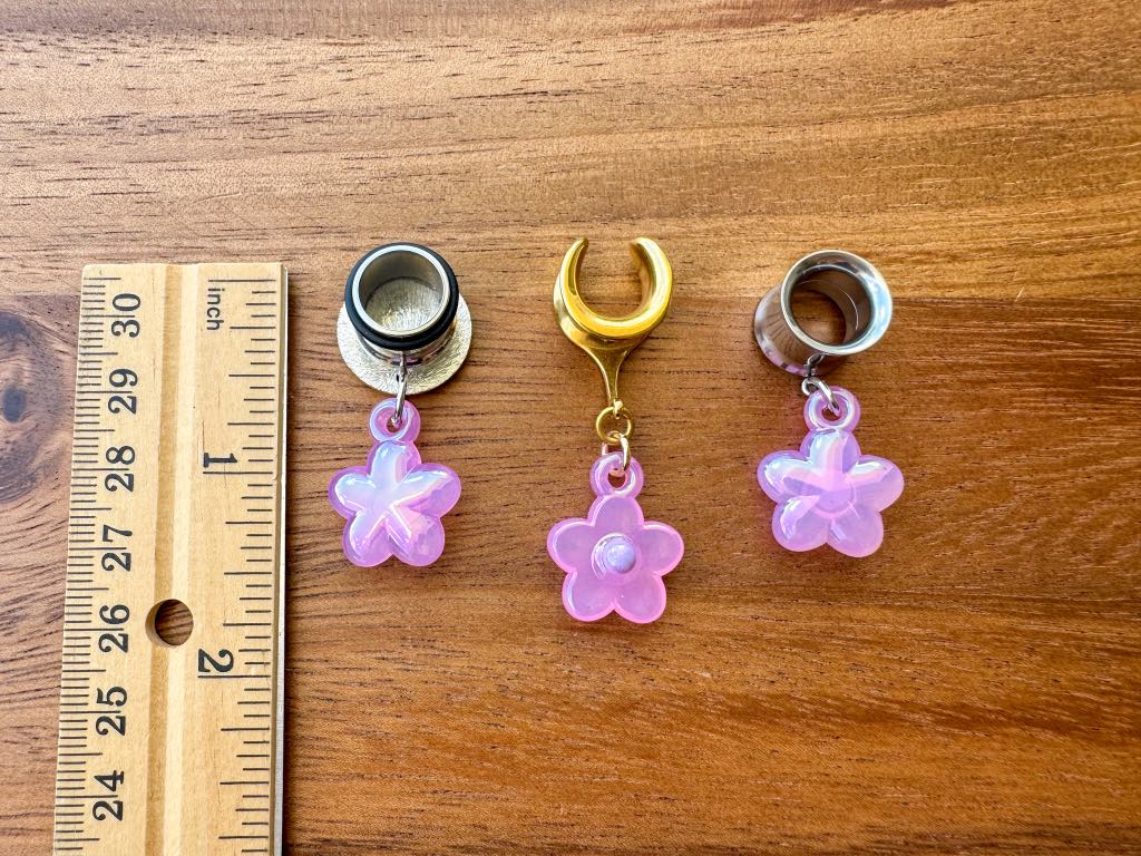 Iridescent Pink Flowers