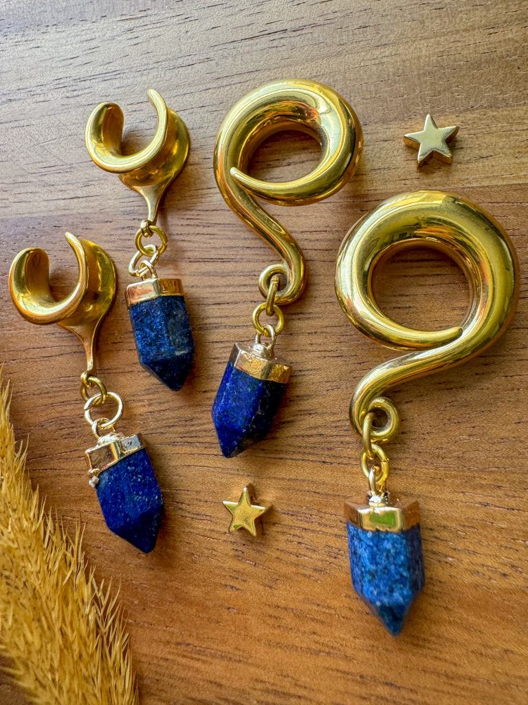 Lapis Lazuli Spikes