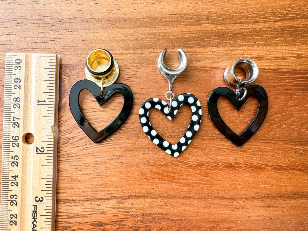 Polka Dot Hearts