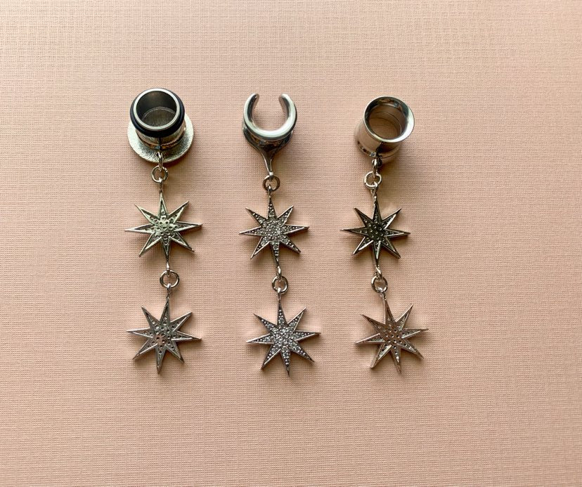 Rhodium Plated Stars