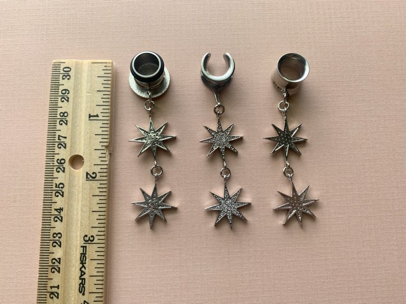 Rhodium Plated Stars