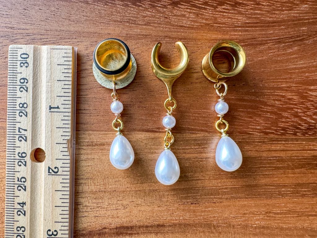 Small Gold Pearls