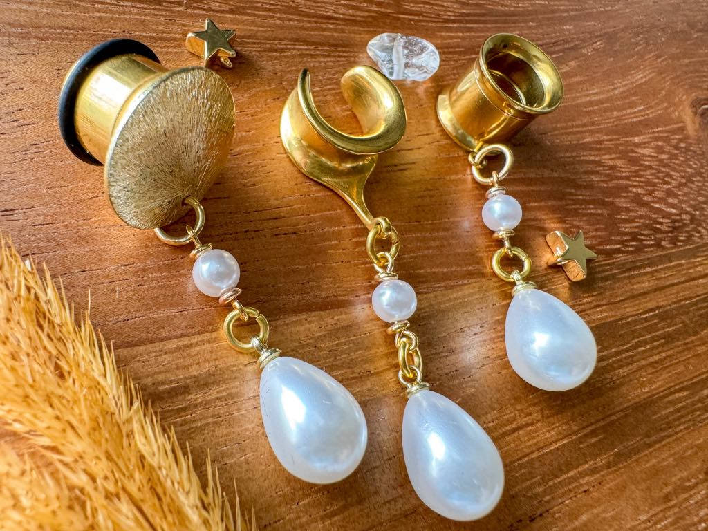 Small Gold Pearls