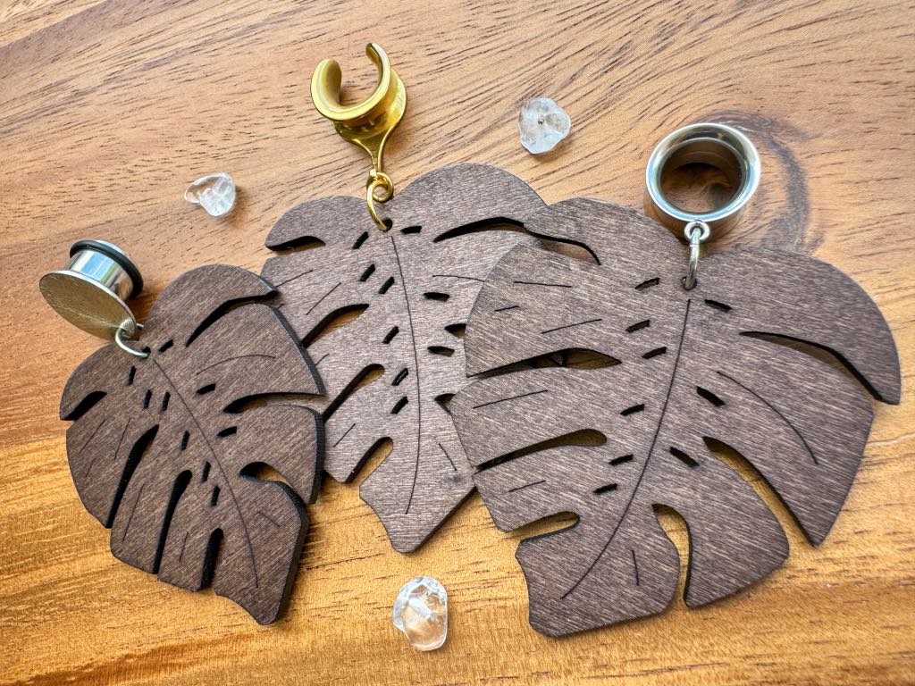 Wooden Monsteras