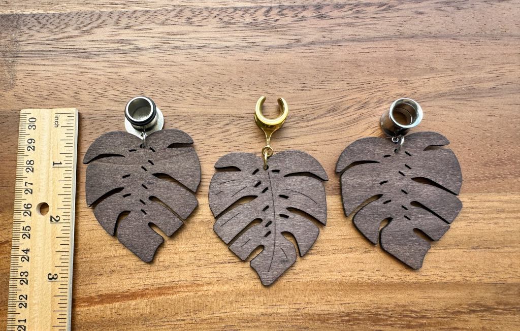 Wooden Monsteras