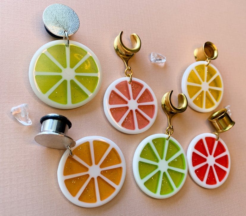 Zesty Citrus Dangles