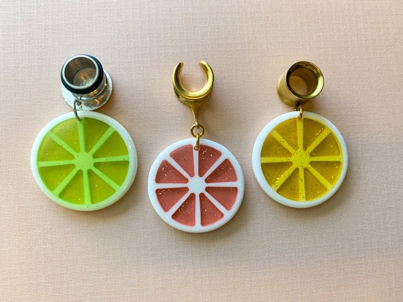 Zesty Citrus Dangles