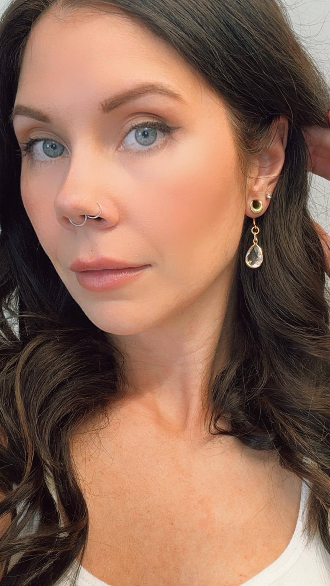 Mini Gold Glass Drops