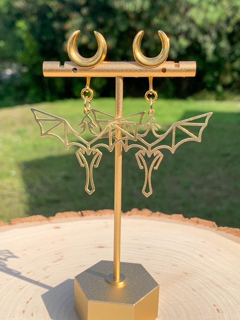 Gold Brass Dragons