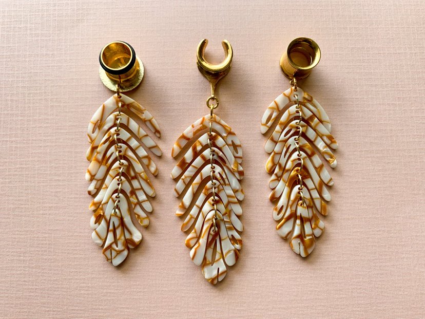 Desert Sand Palm Leaves