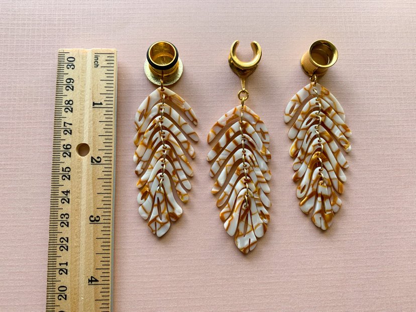 Desert Sand Palm Leaves