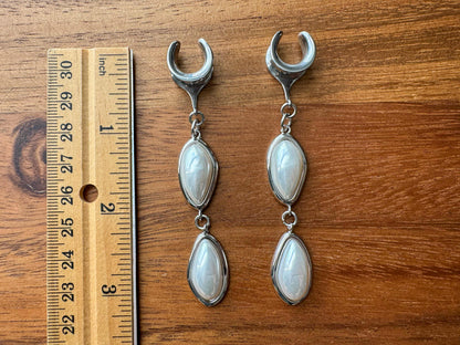 2-Tier Silver Plated Pearls