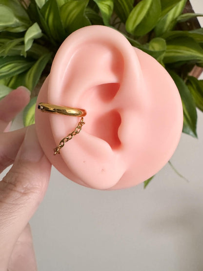 Ear Cuffs with Chain Detail