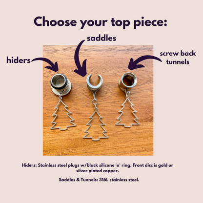 Silver Christmas Trees