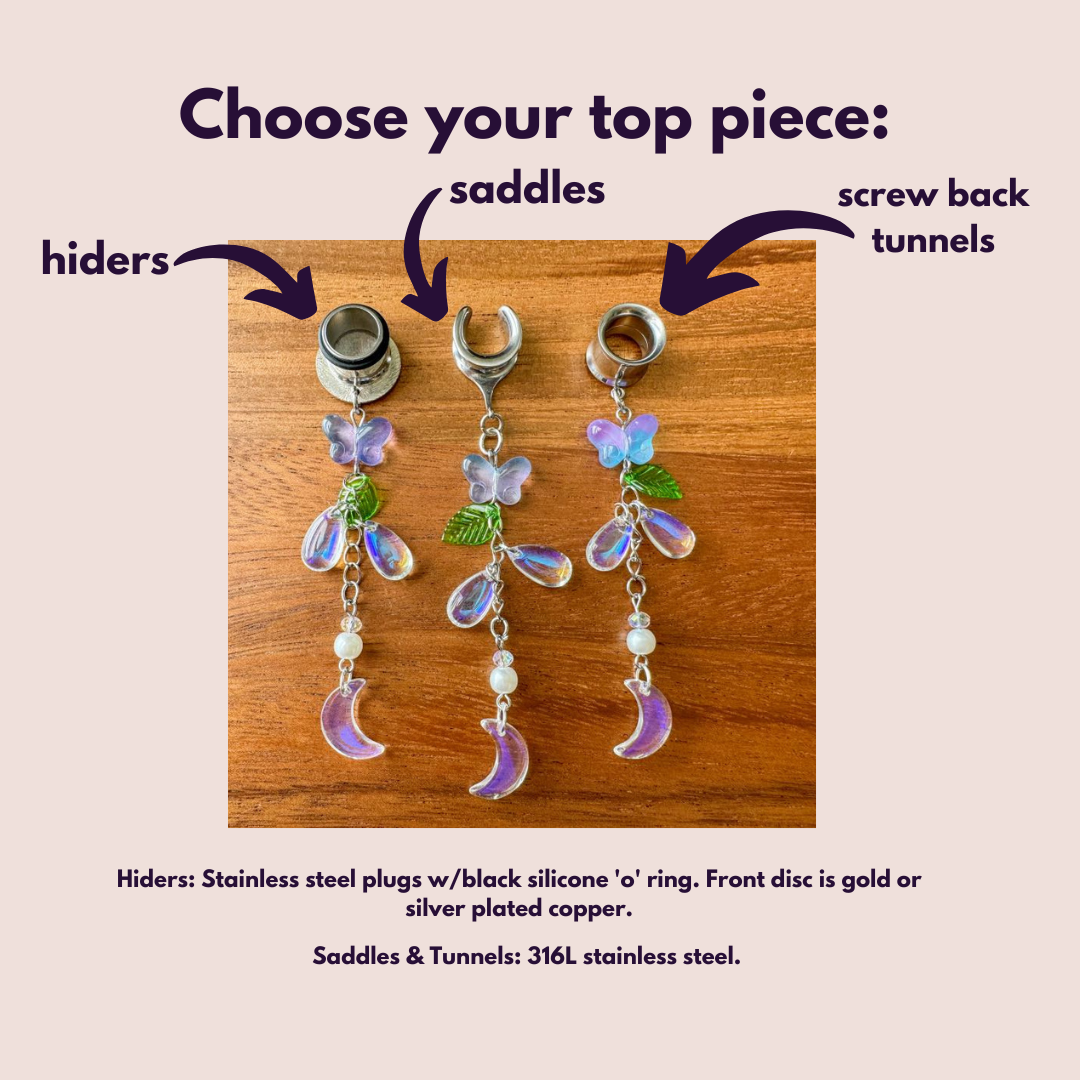 "Sky Bound Glow" Dangles