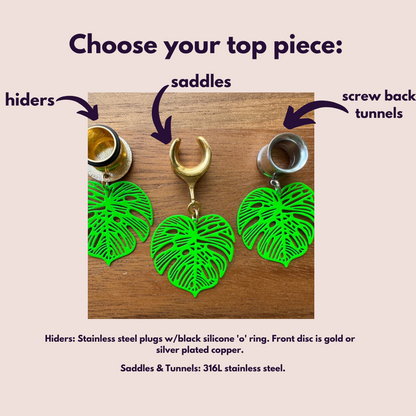 Lime Green Monsteras