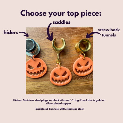 Polymer Clay Jack O Lanterns