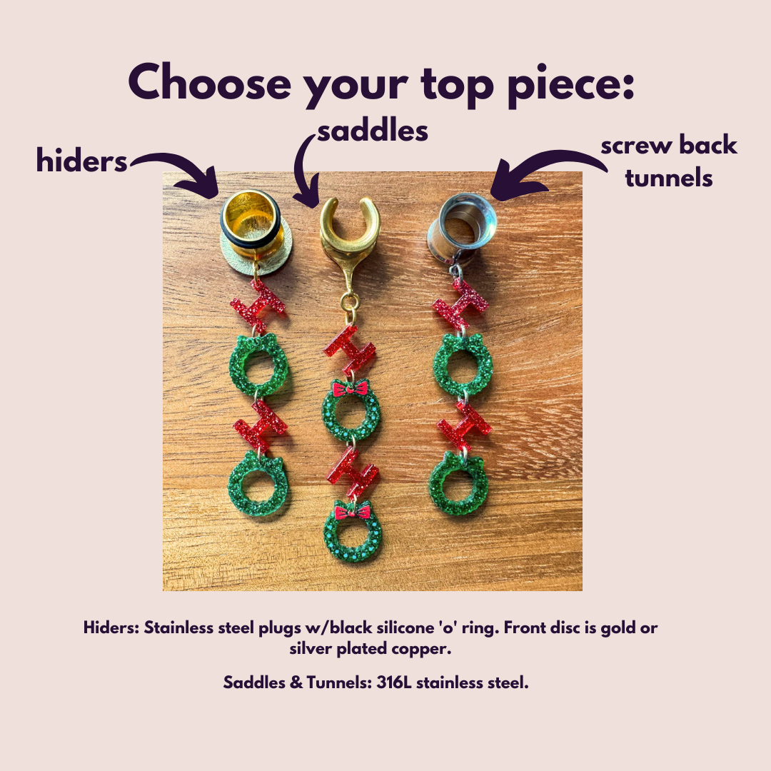 Christmas "Ho Ho Ho" Dangles