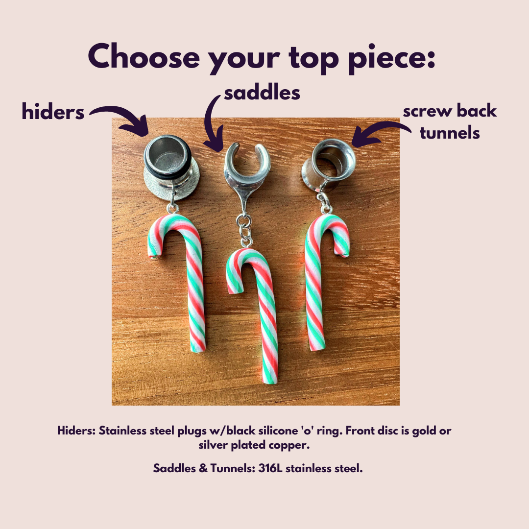Candy Cane Dangles