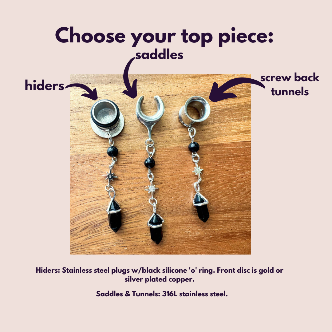 "Midnight Starlight" Dangles