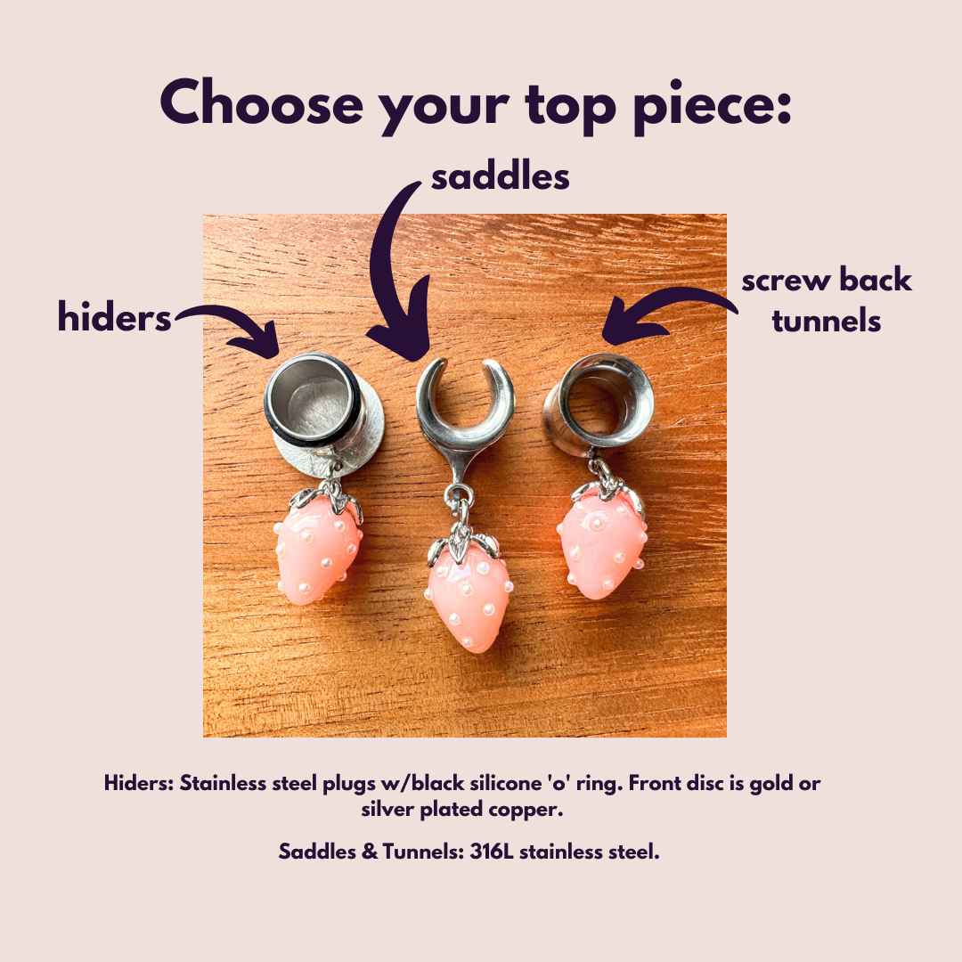 Small Pink Strawberries