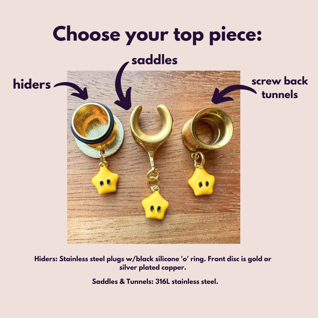 Mini Cartoon Star Dangles
