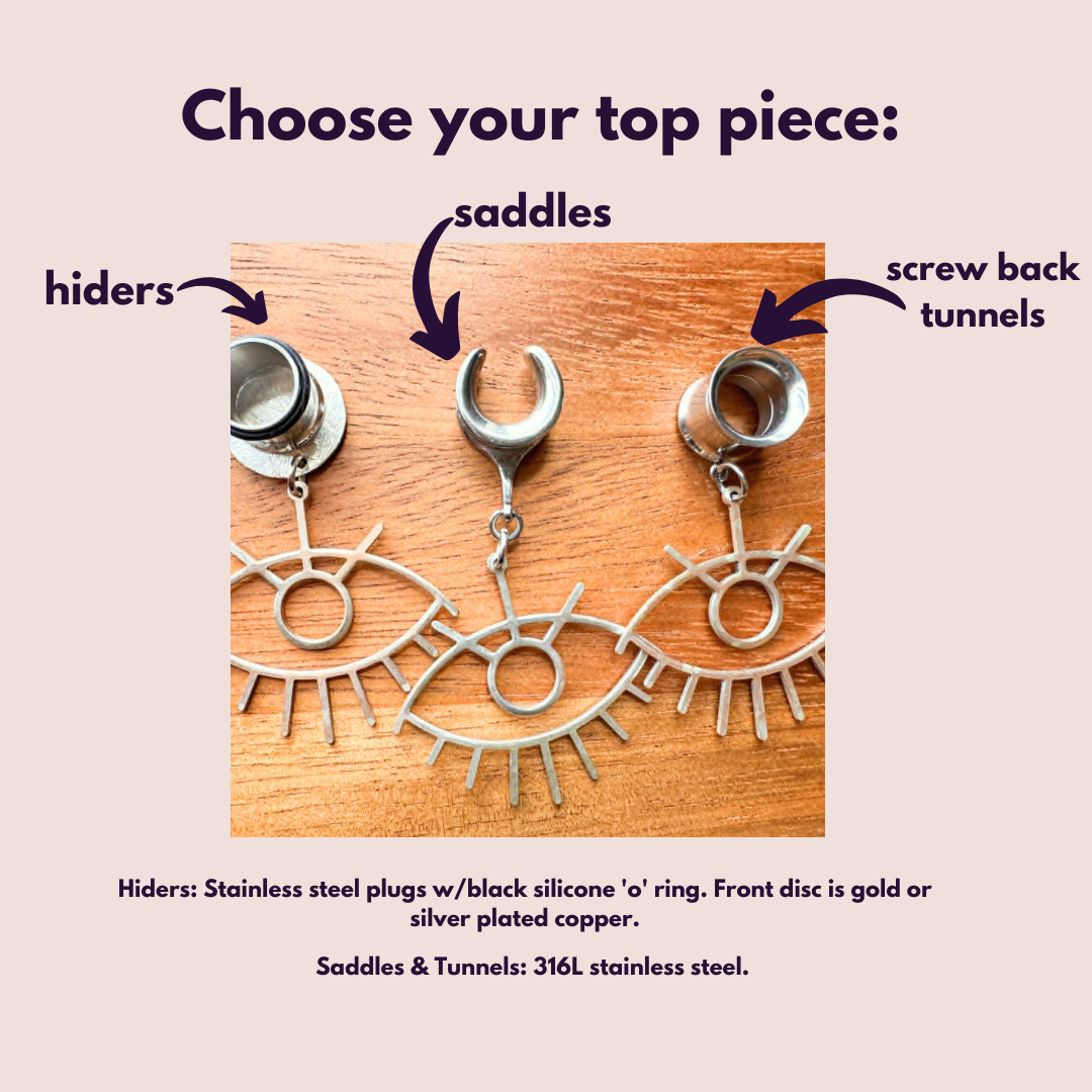 Antique Silver Eyes