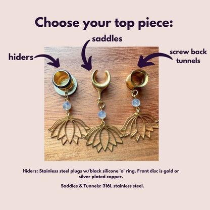 Golden Lotus & Labradorite
