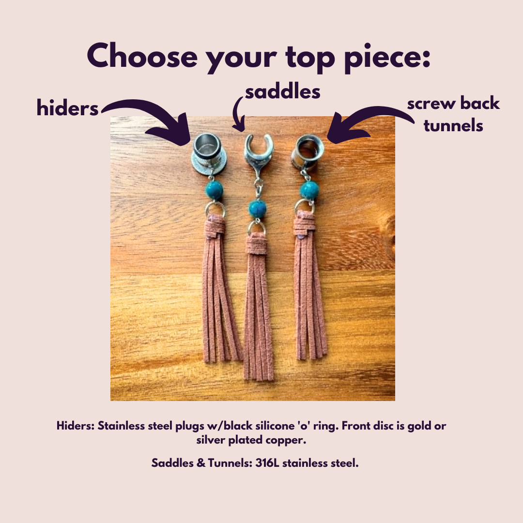 Boho Turquoise Tassels
