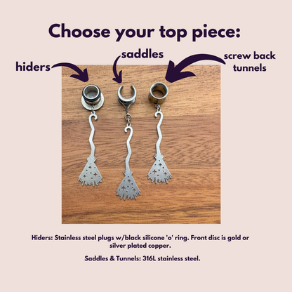 'Witchy Ride' Steel Witches Broom