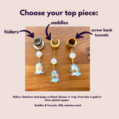 Blue Iridescent Ghosts