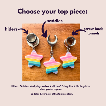 Pastel Rainbow Stars