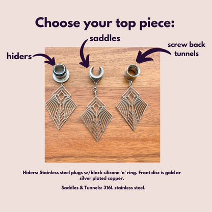 Stainless Steel Diamond Saddles