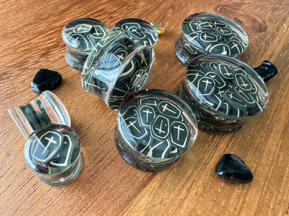 Acrylic Coffin Plugs
