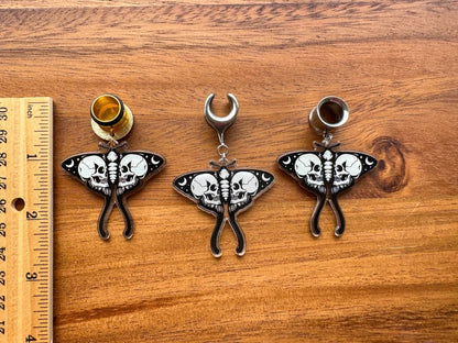 Acrylic Skull Moths