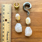 Acrylic Beige Faux Stones